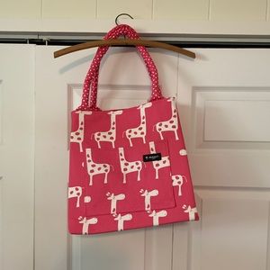 Pink Giraffe Tote